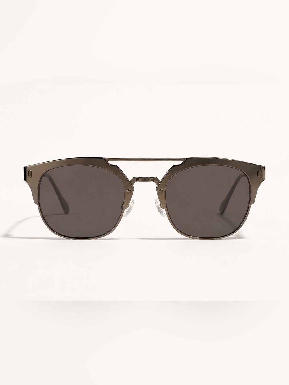 Aldo Brown Frame Dark Gray Lens Sunglasses